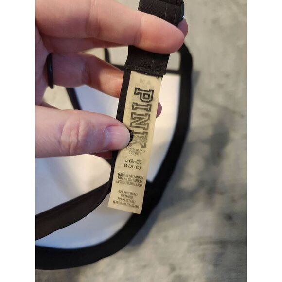 Victorias Secret Sexy Triangle Bikini Swim Top L A-C Multicolor Clouds - Picture 3 of 3